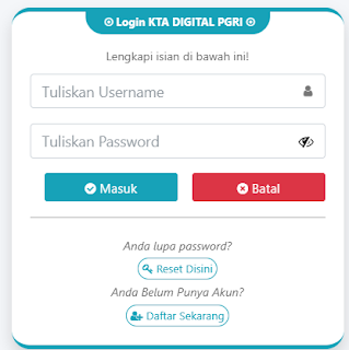 Register PGRI Labuhan Batu Selatan - Persatuan Guru Republik Indonesia Cabang Labuhan Batu Selatan